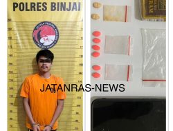 Bandar Siap Antarkan Pesanan Ditangkap Sat Res Narkoba Polres Binjai