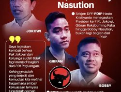 PARTAI PDIP Pecat Jokowi, Gibran, dan Bobby Nasution 