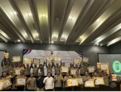 Ombudsman RI Memberikan Penghargaan Kepada Polres jajaran Polda Sumut 