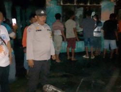 Gerak Cepat Polsek Firdaus Polres Sergai tinjau lokasi rumah kebakaran