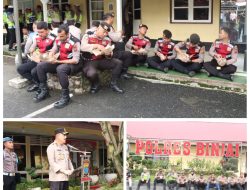 Kapolres Binjai Sarapan Pagi Bersama Personil