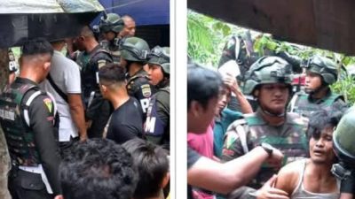 Pomdam I/BB Gerebek Warung Narkoba di Medan