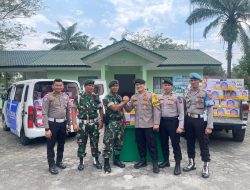 Kapolres Langkat Kirim Bantuan Logistik untuk Satgas Pamtas RI-PNG 2025