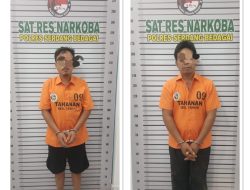 Personil Sat Narkoba Polres Sergai Berhasil Amankan  2 Pria Menjual Narkoba