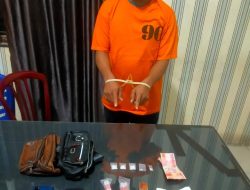 Sat Narkoba Polres Tanah Karo Berhasil Aman kan 1 Pria Pengedar Narkotika 