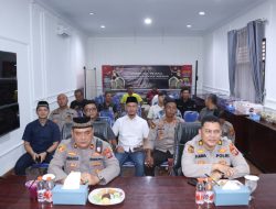 Wakapolres Binjai Kompol RD.Firman Gelar Buka Puasa Bersama Insan Pers
