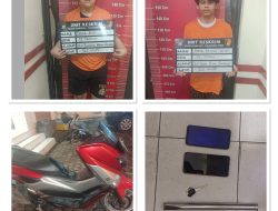 Kanit Reskrim Iptu Dian Simangunsong Polsek Medan Baru Berhasil Tangkap 2 Geng Motor 3 Buronan Merampas Sepeda Motor Mahasiswi