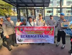 Giat Berkah Ramadhan 1446H Polsek Medan Tuntungan Berbagi Takjil