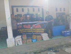 Angkatan ZLD Polres Sergai, Berbagi Ramadhan ke Ponpes Zakiyun Najah dan Gereja Katolik Sei Rampah