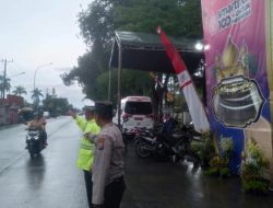 Polresta Deli Serdang Optimalkan Pos Pam, Pos Yan dan Pos Terpadu Arus Balik lebaran 2025