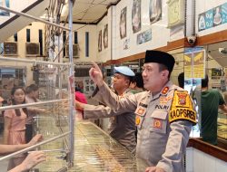 Polres Binjai Cek Keamanan Pedagang Emas Dikota Binjai