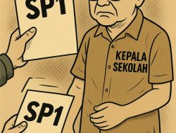 Diduga Langgar Aturan dan Tutup Suara, Kepsek SDN Sei Mencirim Terima SP1