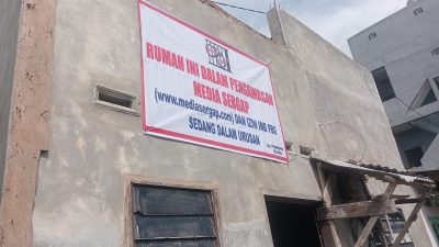 Bangun Rumah Tanpa Izin, Pemkot Medan Layangkan Surat Peringatan, Minta Dibongkar dalam 7 Hari