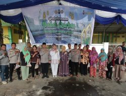 Polres Sergai Bagikan Daging hewan Qurban di Hari Raya Idul Adha 1446 H / 2025 M