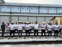 Rutan Kelas I Medan Melaksanakan Jalan Santai & Penanaman Cabai