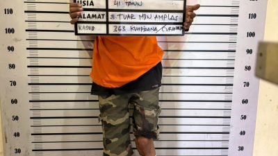 Kerja Cepat Reskrim Medan Area Tangkap Pria Maling Sepeda Motor di Mushola Taboh