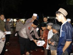 Di Bawah Rintik Hujan, Polres Langkat Gelar Doa Bersama Lintas Agama