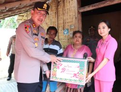 Kapolres Binjai Salurkan Bantuan Sosial Kepada Masyarakat sei bingai