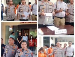 Polsek Medan Baru meringkus alias menangkap 5 (Lima) orang Pelaku pencurian dengan kekerasan