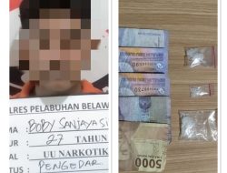 Bobby Sanjaya Siregar Terjaring Ops Antik Polres Pelabuhan Belawan