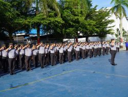 Upacara Hari Lahir Pancasila Di Rutan Kelas I Medan Berlangsung Khidmat