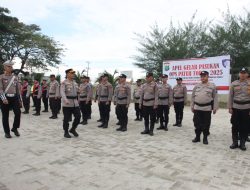 Polres Sergai Gelar Pasukan Operasi Kepolisian Patuh Toba 2025 