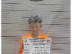 Seorang Pengedar Sabu di Jalan H Anif Ditangkap Polisi.