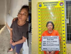 Tim Direktorat Reserse Narkoba Polda Sumatera Utara Berhasil Mengamankan Ibu IRT Daswati Sembiring Edarkan Sabu Sabu