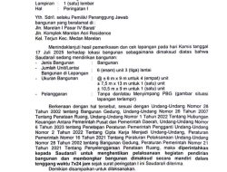Bangunan Ilegal di Marelan Asri Rusak Rumah Warga, Ketum TKN Kompas Nusantara Akan Pimpin Aksi Damai Desak Penertiban