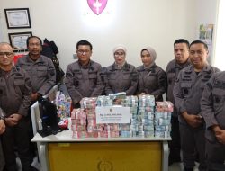 Kejati Sumut Kembali Terima Penitipan Uang Kerugian Keuangan Negara Rp2,4 Miliar Lebih Atas Dugaan Korupsi Pemotongan ADD Kota Padangsidimpuan