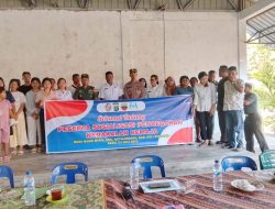 Sosialisasi pencegahan kenakalan remaja,Desa Namo mirik.