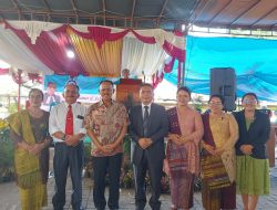 Kombes Maruli Siahaan Menghadiri Pembangunan Kantor dan Rumah Dinas HKBP Ressort Hebron Distrik XXIX Tanjung Morawa.