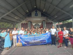 Anggota Dewan DPRI RI Memberangkatkan Wisata Rohani Anak Sekolah Minggu HKBP Sebanyak 120 Orang ke Hill Park Sibolangit.