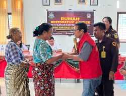 Kejati Sumut Selesaikan 5 Perkara, Salah Satunya Perkara Penganiayaan Teman Satu Kantor Diselesaikan dengan Humanis