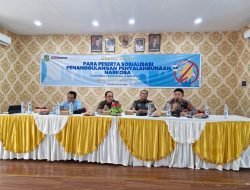 Kapolsek Medan Timur Sosialisasi bahaya narkoba Dengan Warga