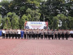69 Personel Polres Langkat Naik Pangkat, Kapolres: Jadikan Motivasi untuk Terus Mengabdi
