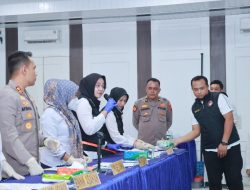 Polres Asahan Ungkap Jaringan Narkotika Antar Provinsi DAN Musnahkan Barang Bukti Sabu Sberat 31,5 KG