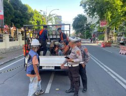 Unit Lantas Polsek Medan Timur Gelar Ops Patuh Toba 2025.