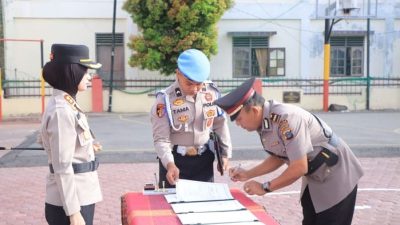 Kapolres Samosir Pimpin Sertijab, Rotasi Pejabat Baru Siap Perkuat Kinerja Kepolisian