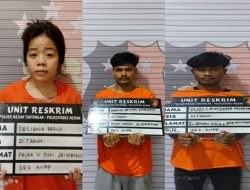 2 Pria 1 Wanita Pelaku Curanmor Di Helvicona Berhasil Diamankan Team Unit Reskrim Polsek Tuntungan
