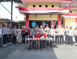 Bid Propam Polda Sumut Bersama Sie Propam Polresta Deli Serdang Giat Gaktibplin Personi