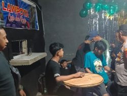 Kapolsek Kutalimbaru Lakukan Pengecekan Dilokasi Cafe. Lau Vota tidak ditemukan Aktifasi Peredaran Narkoba dan Penjualan Miras.