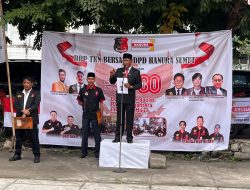 HUT RI ke-80, LSM DPP TKN Kompas Nusantara Gelar Upacara Bendera Meriah di Medan