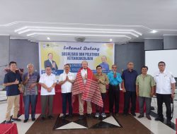 Kombes Maruli Siahaan Menghadiri Sosialisasi Dan Pelatihan Ketenagakerjaan. Yang Dilaksanakan Di Wisma Jayapuri.