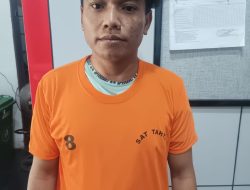 Polisi Tangkap Seorang Bandar Narkotika, Sebanyak 1, 24 Gram Sabu Disita.