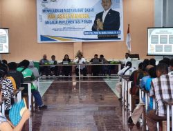 Anggota Dewan DPRI RI Melaksanakan Sosialisasi Mewujudkan Masyarakat Sadar Hak Asasi Manusia Melalui Implementasi P5HAM