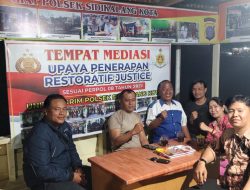 Polsek Sidikalang Kota Sambut Hangat Rekan Media Online Menjalin Silahturahmi