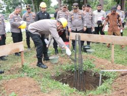 Kapolres Binjai Groundbreaking Gereja Oikumene