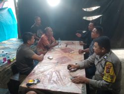 Polsek Kutalimbaru Melaksanakan Cek Lokasi Dusun Pasar X Tidak Ditemukan Judi