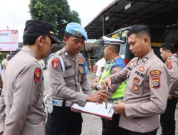 Wakapolres Tanah Karo GelarPenegakan Ketertiban dan disiplin (Gaktiblin) terhadap personel